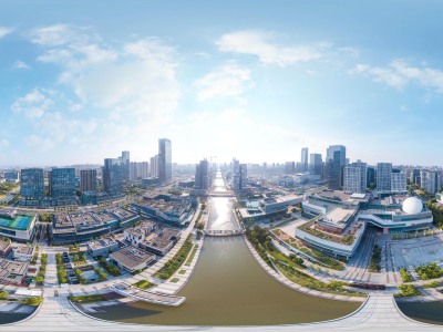 hdr滨河文化广场