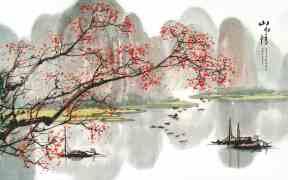 中式山水装饰画