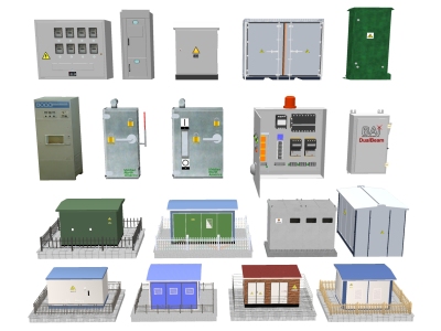现代变电箱机房设备