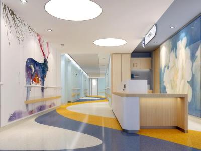 现代儿童医院走廊
