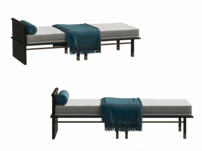 新中式床尾凳