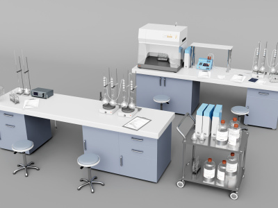现代实验室操作台