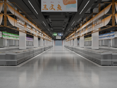 现代食品卖场