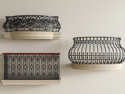 法式复古铁艺围栏