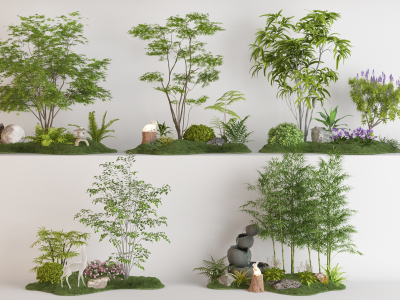 现代庭院景观小品