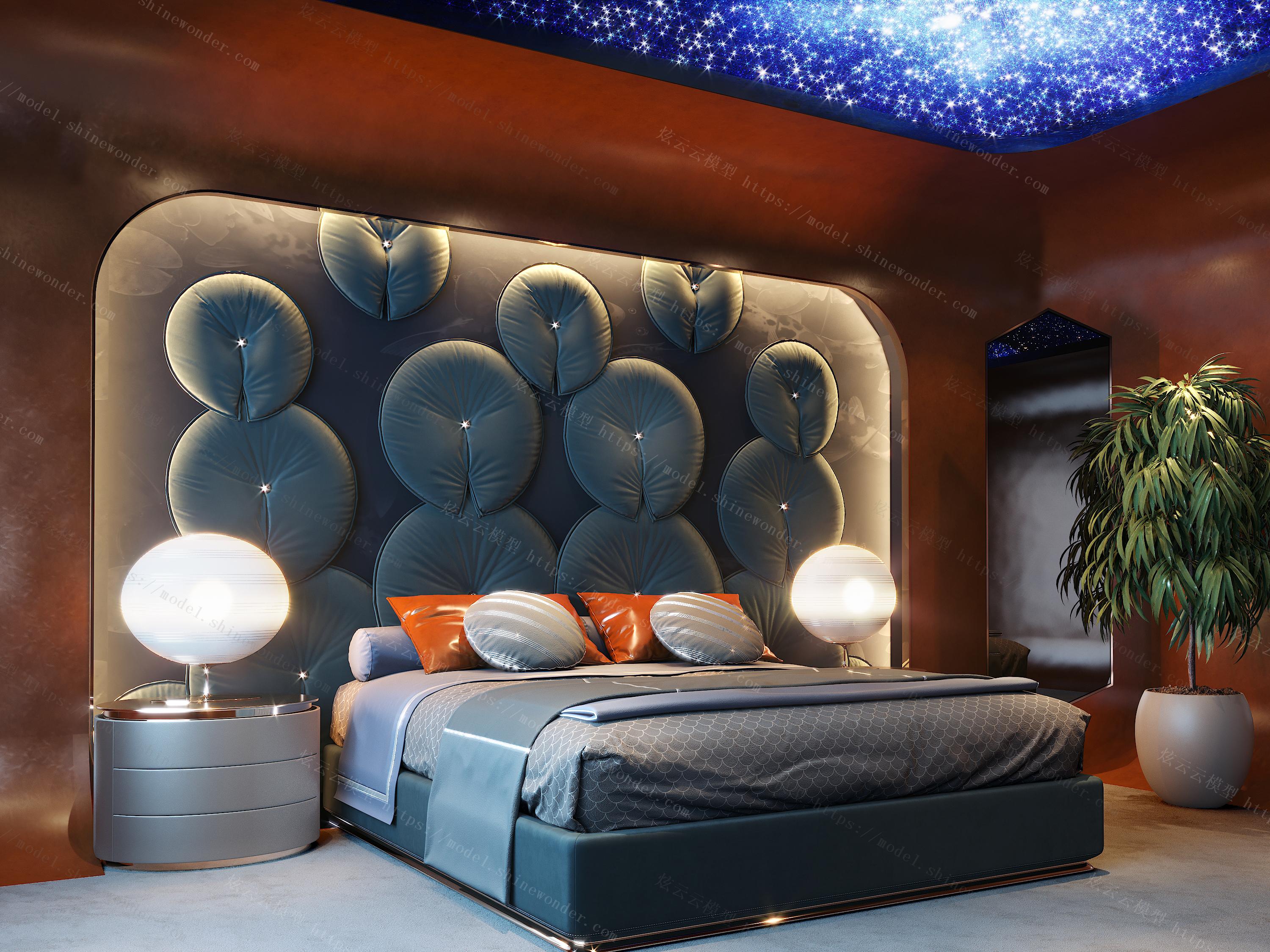 5款星空主题卧室装修设计效果图 唯美而梦幻的觉得 - 装修公司