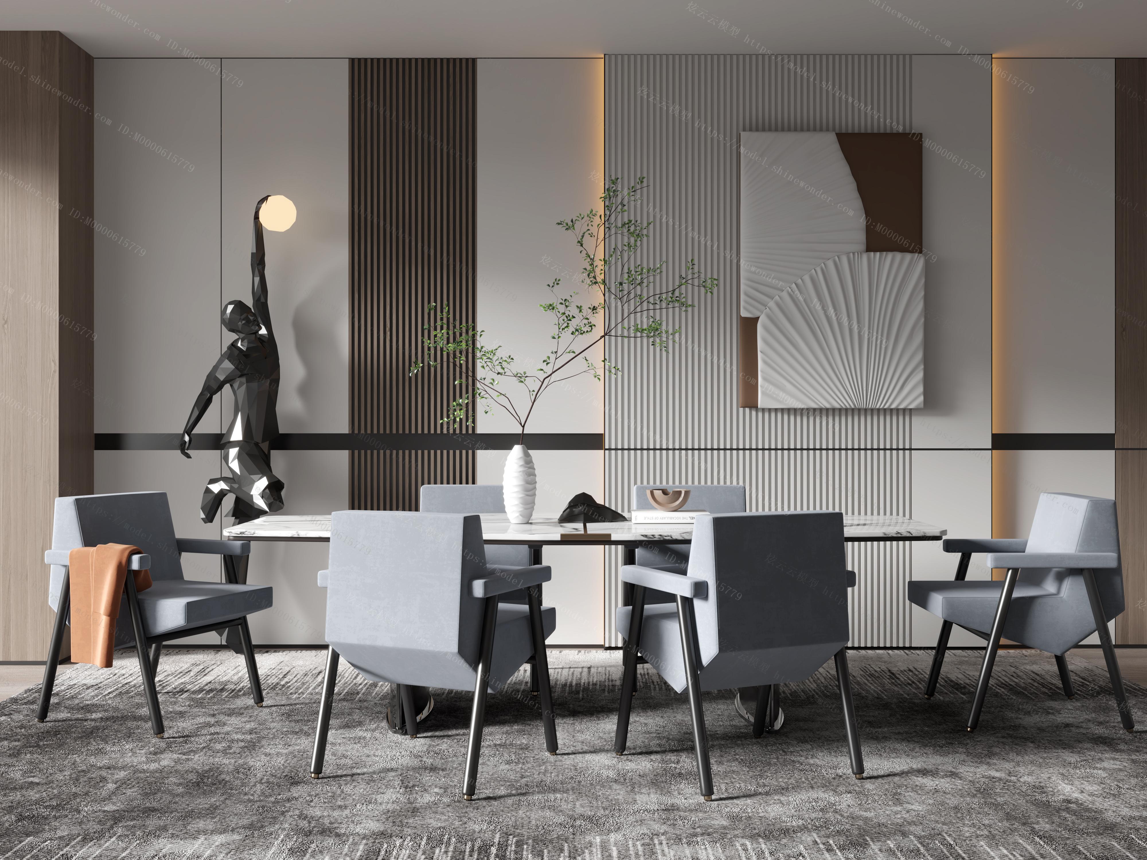 现代轻奢客餐厅分享给大家几套|空间|室内设计|张美丽效果图 - 原创作品 - 站酷 (ZCOOL)