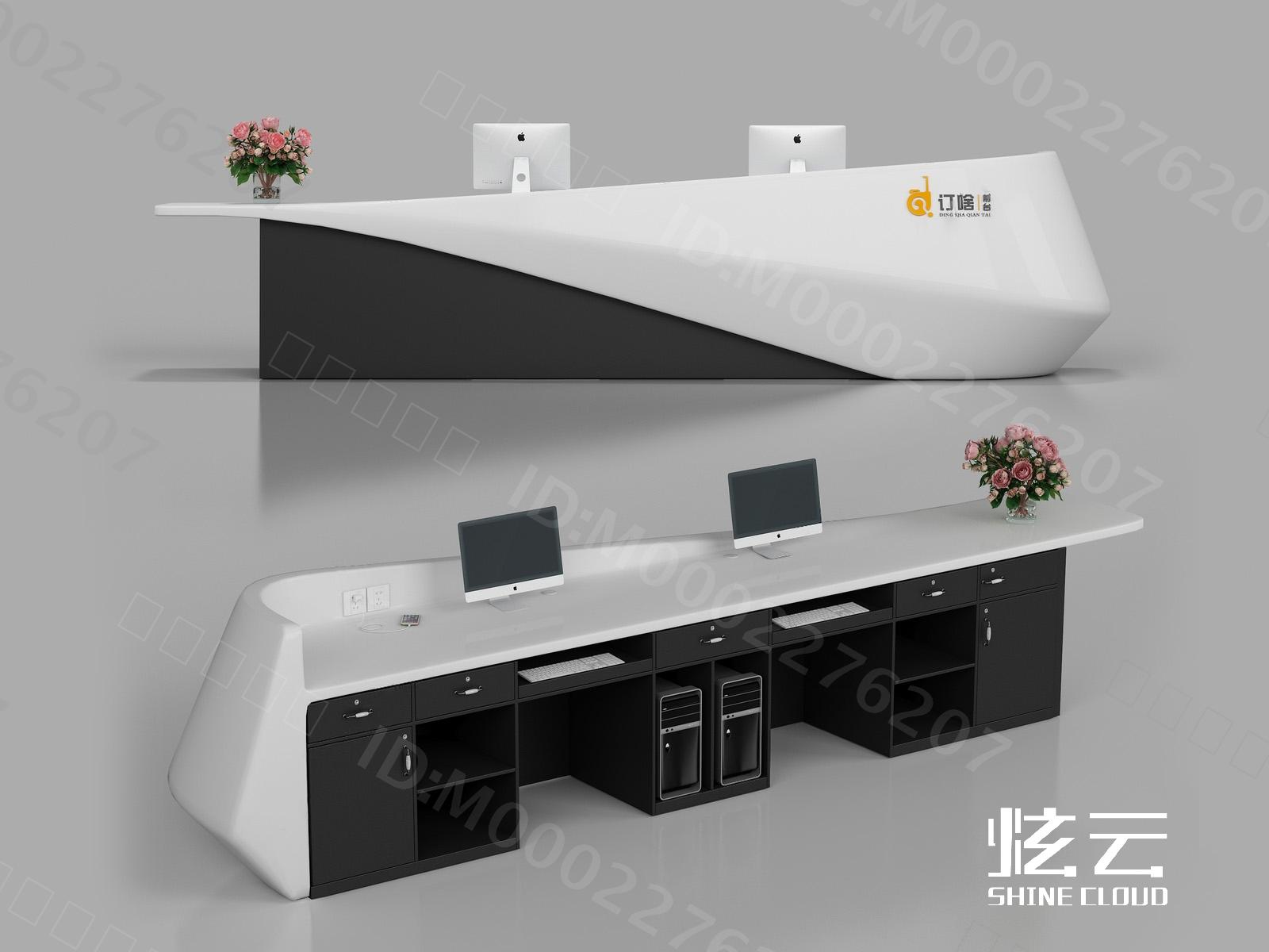 3D模型-现代异形前台模型-M0002276207-炫云云模型网
