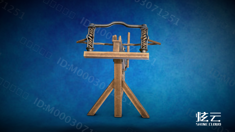 现代弩游戏道具模型